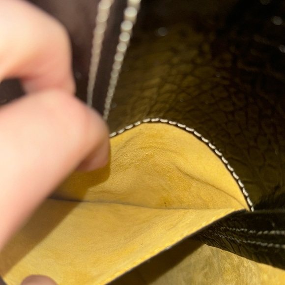 Tory Burch Embossed Bucket Bag - Picture 9 of 16